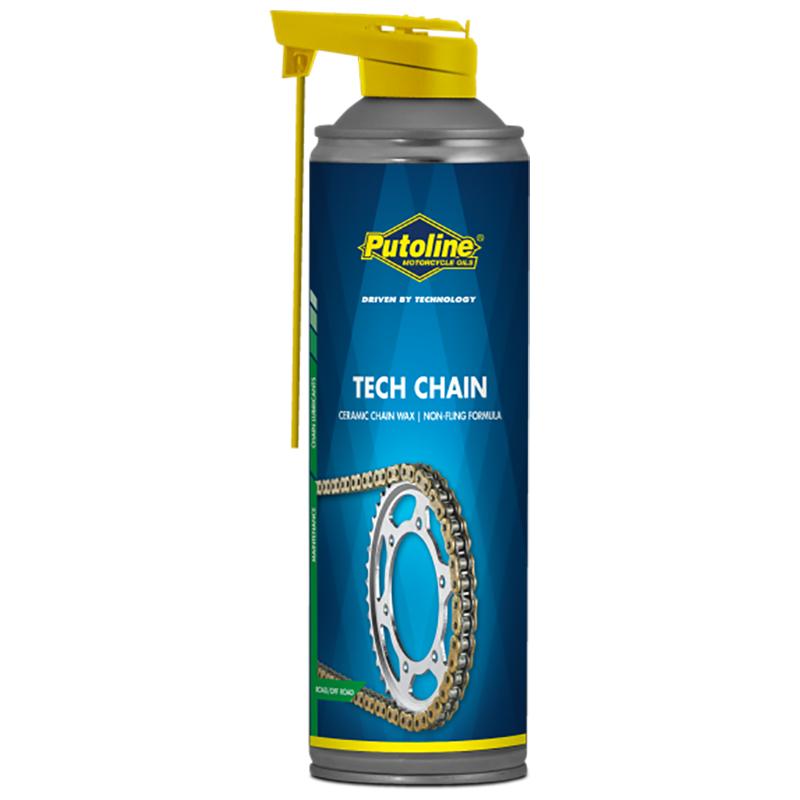 PUTOLINE TECH CHAIN CERAMIC WAX LUBE 500ML (70367) *12