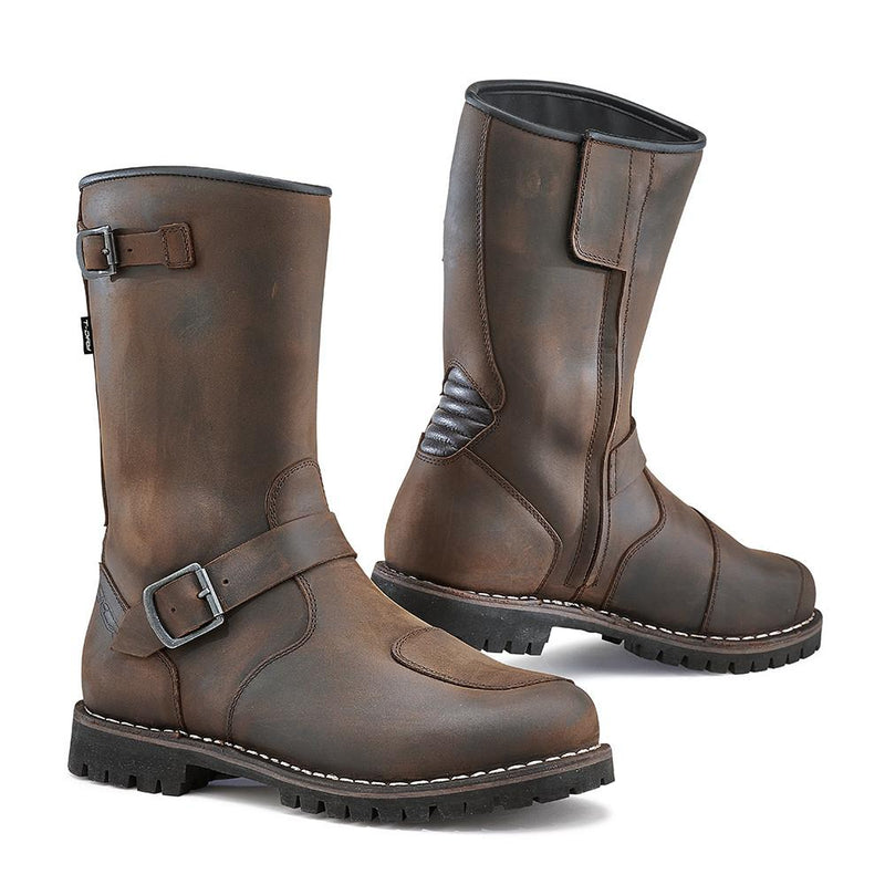 Classic motorbike shop boots