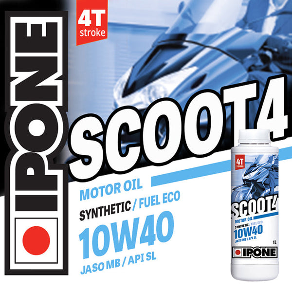 IPONE Scoot 4 10W40 1L Semi Synthetic