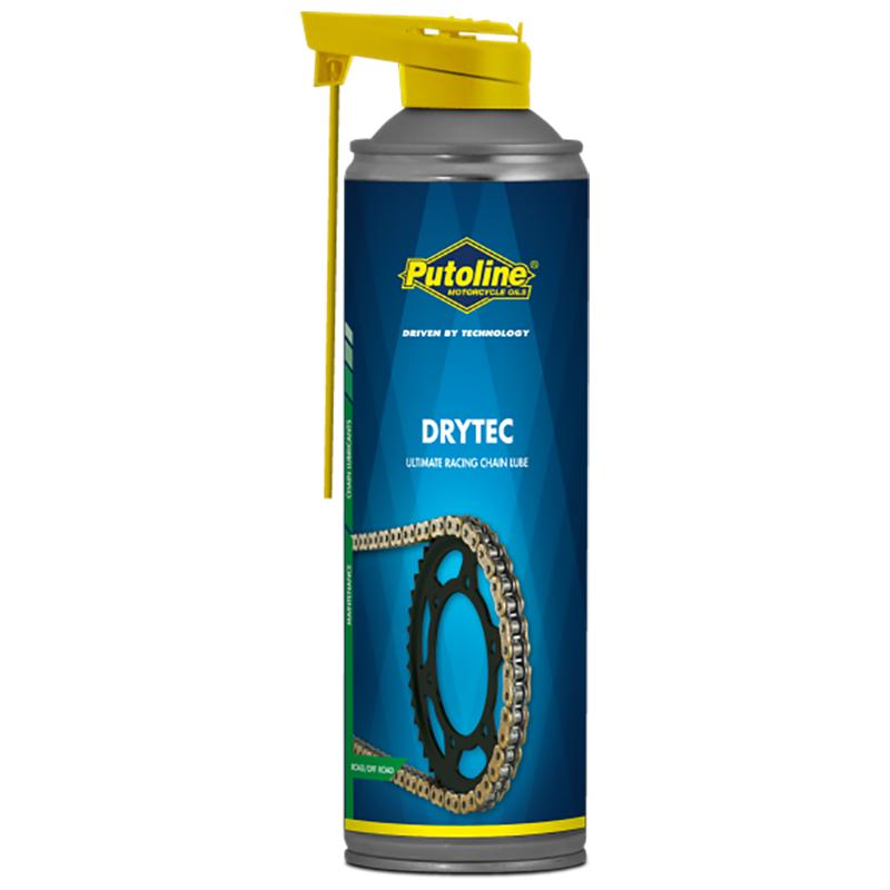 PUTOLINE CHAIN LUBE DRYTEC PTFE 500ml ROAD/RACE (74086) *12