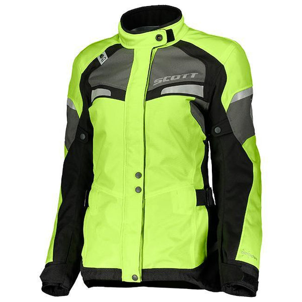 Scott Jacket Storm DP Neon Yellow Black Size Womens Medium EU 38