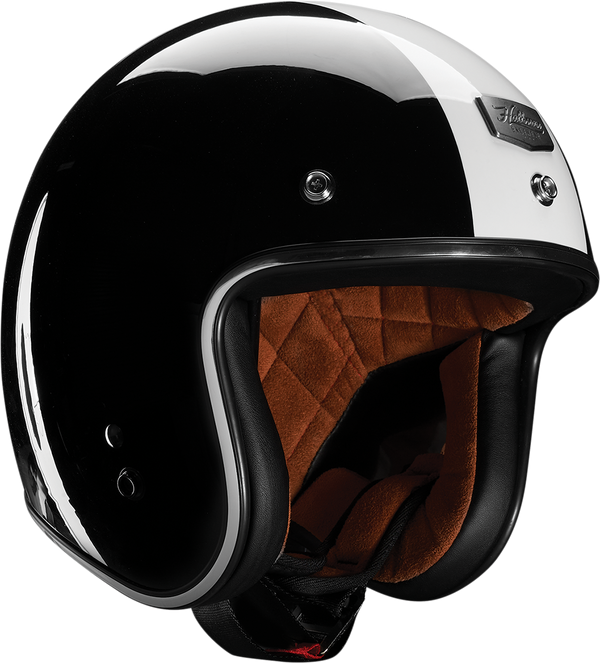 Thor Hallman McCoy Black White Open Face Helmet Size Small 56cm