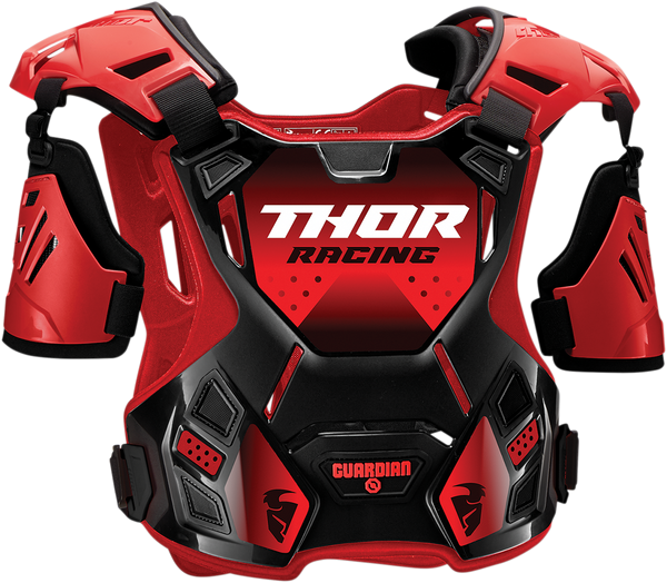 Thor Chest Protector MX Adult Large Red Black