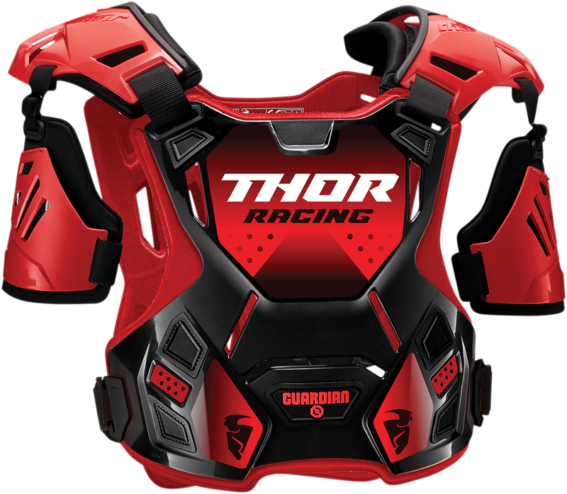 Thor Chest Protector MX Adult Large Red Black