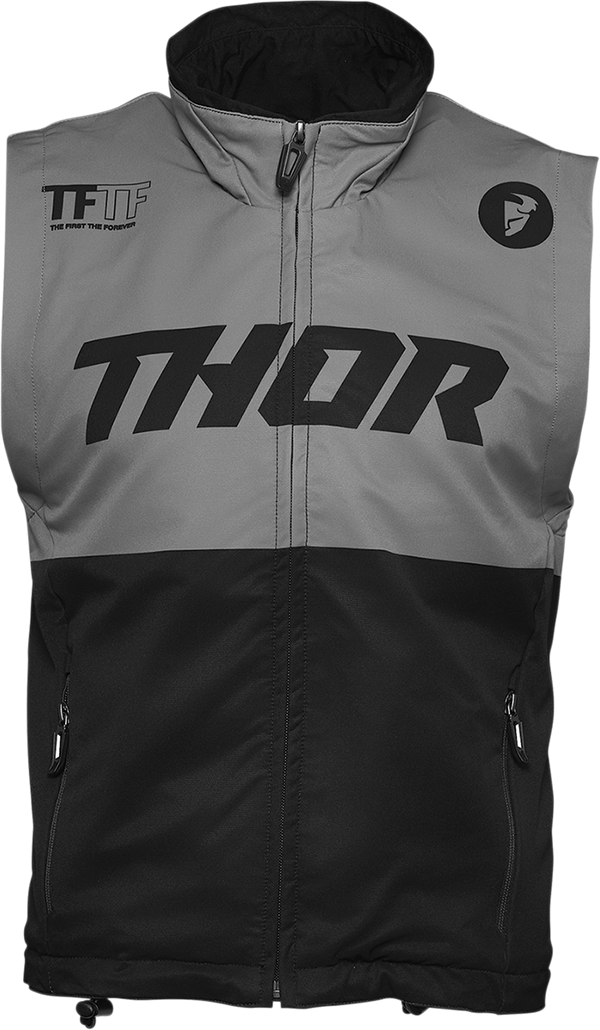 Thor Vest S21 MX Warmup M Black Charcoal Medium