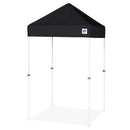 E-Z Up Vue 1.5m x 1.5m Black Top White Frame Shelter