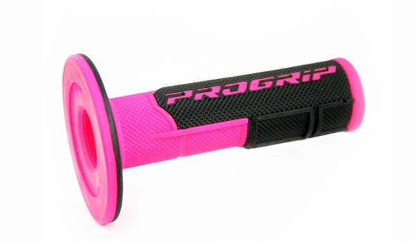Progrip Gel Mx Grips 115mm Black/pink Fluro