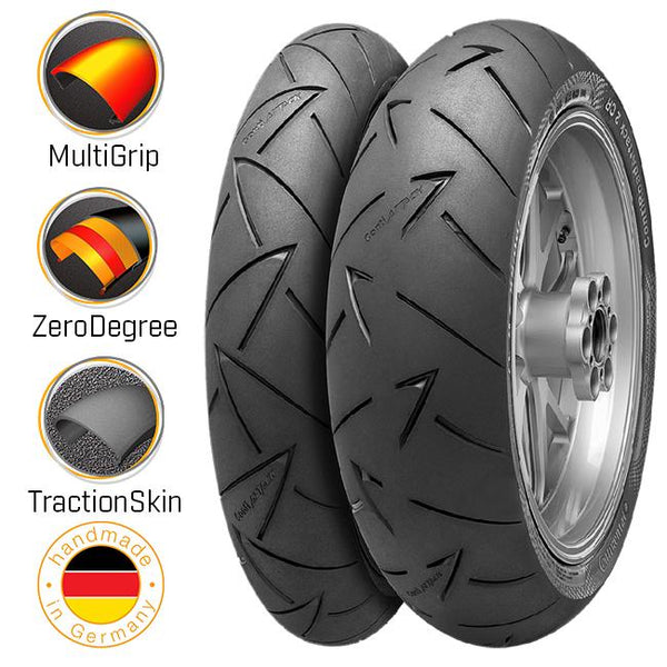 Continental ContiRoadAttack 2 Tyre 150/65-18 ZR 69H TL  Rear