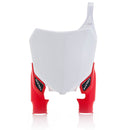 Acerbis Raptor Fr No Plate Honda White/red