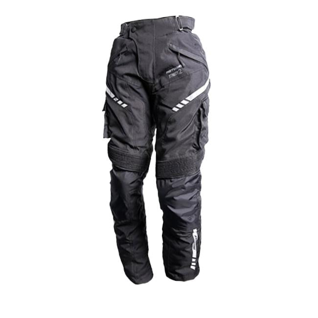 MotoDry Pants Street 2 Ladies Black 12 Womens " Waist