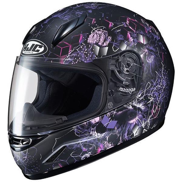 HJC Helmet CLY Youth Vela MC8SF Black Pink Road Small 51cm