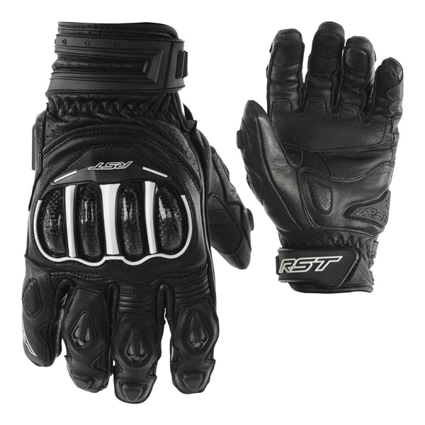 Rst Tractech Evo Ce Short Leather Gloves Black 09 M Medium
