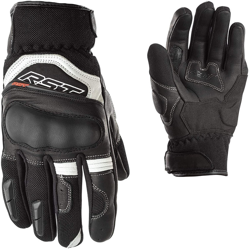 Rst Ladies Urban Air 2 Ce Leather Gloves Black White 07 XS