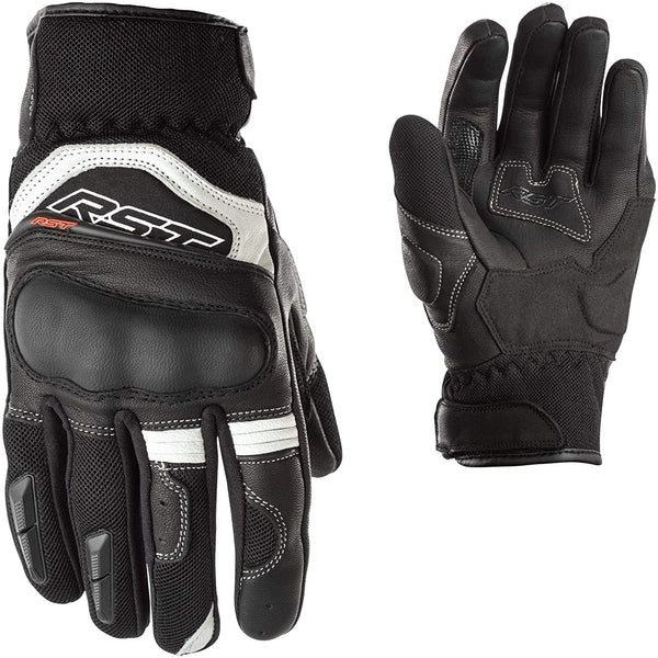 Rst Ladies Urban Air 2 Ce Leather Gloves Black White 08 Small