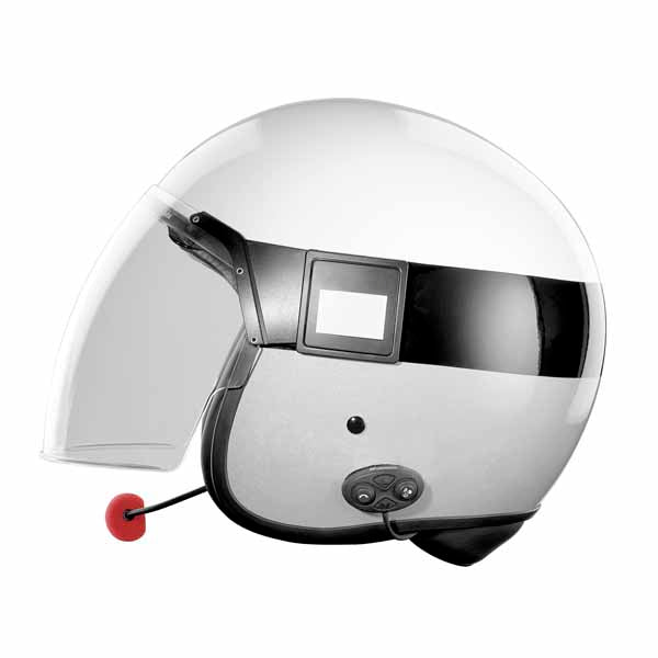 Interphone Start has simplified installation thanks to the adhesive for fastening to helmets - BA-BTSTART