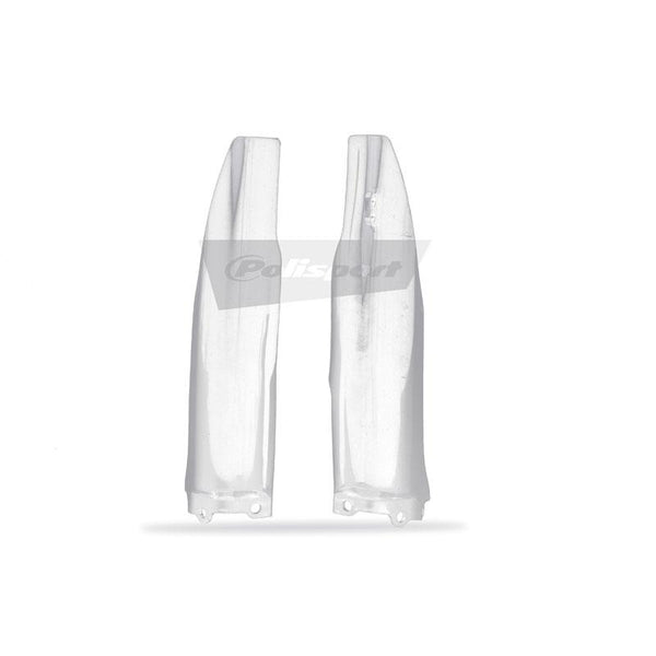 FORK GUARDS KX125-250 04-08/250F 04-05/ RMZ250 04-06 WHT