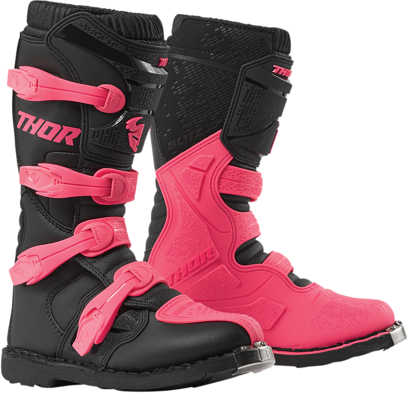 Thor Blitz XP Black Pnk 5 Pink Boots Size EU 37 Womens