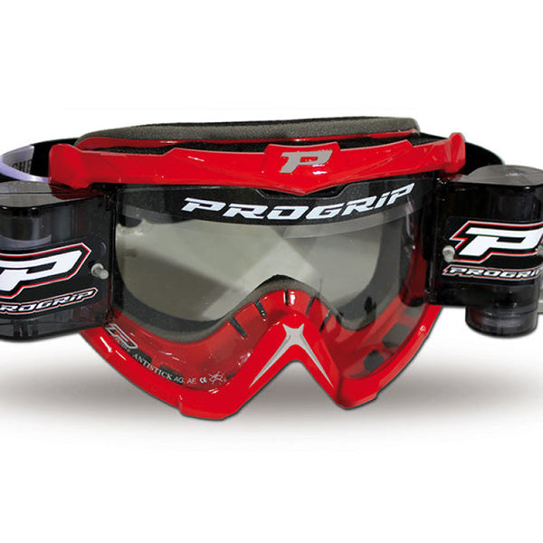 Progrip PG3301 Goggle & Xl Roll Off Red