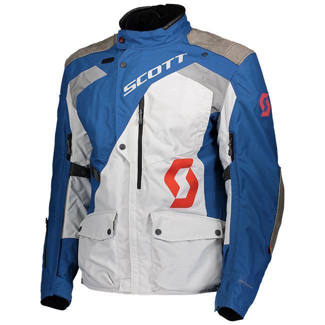 Scott Jacket Dualraid Dryo Sapphire Blue Lunar Grey Size Medium