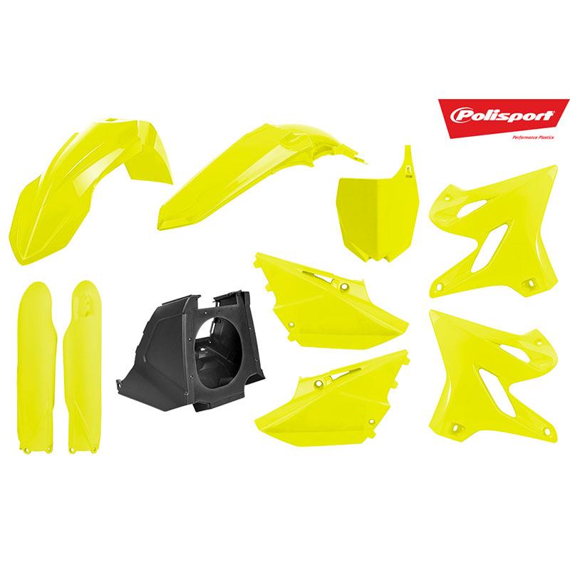POLISPORT MX Plastics Restyling KIT YAM YZ125/250 02-17 FLO YEL