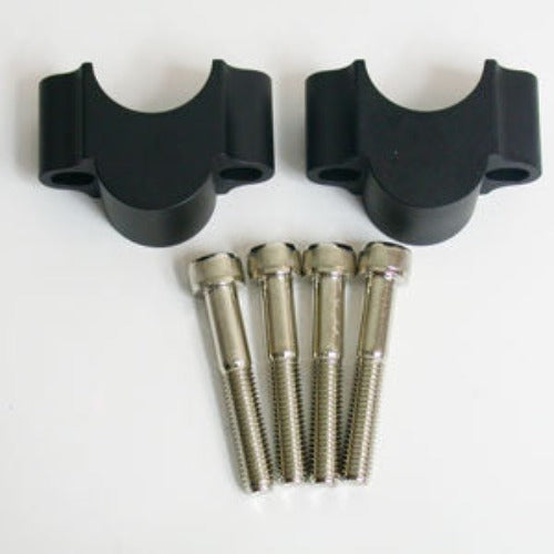 Tech 7 Bar Raisers 25mm for 28.6 Fat Bars - Black