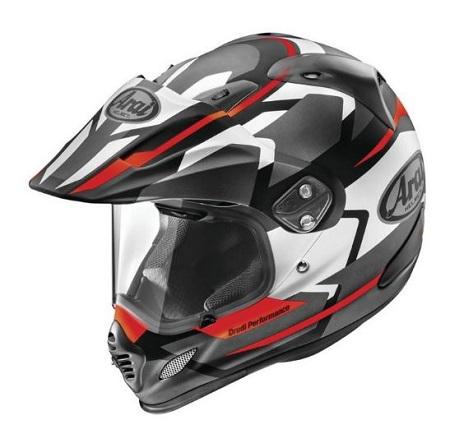 Arai XD-4 Adventure Helmet Depart Grey Red Medium 57cm 58cm