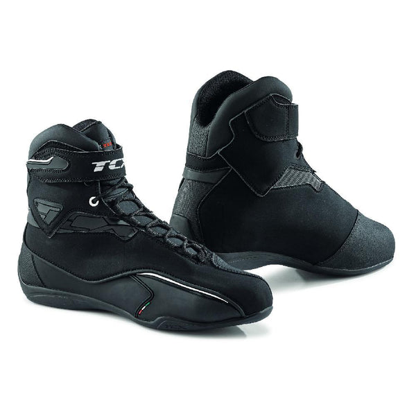 TCX 21 ZETA Waterproof Short Road Motorcycle Boots Black 40