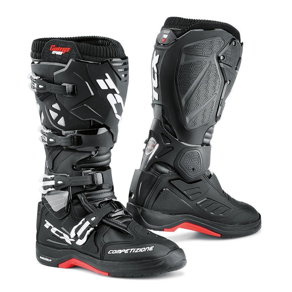 TCX 21 COMP EVO 2 Michelin Off Road Motorcycle Boots Black 42