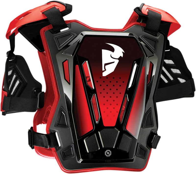 Thor Chest Protector MX Adult Extra Large / 2XL Red Black