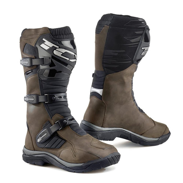 TCX 21 BAJA Waterproof Motorcycle Boots Brown 41