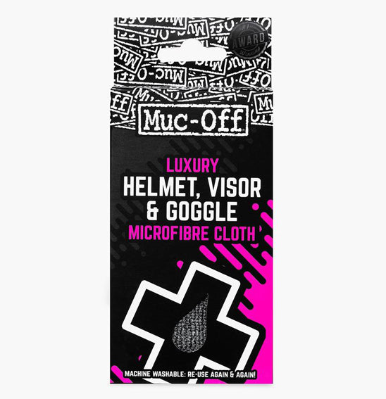 Muc-Off Luxury Helmet & Visor Microfibre cloth (#998)