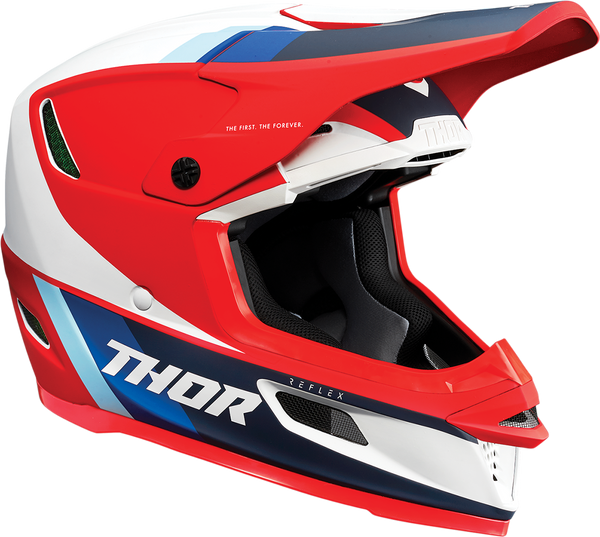 Thor Helmet MX Reflex Apex XL S21 Red White Blue XLarge