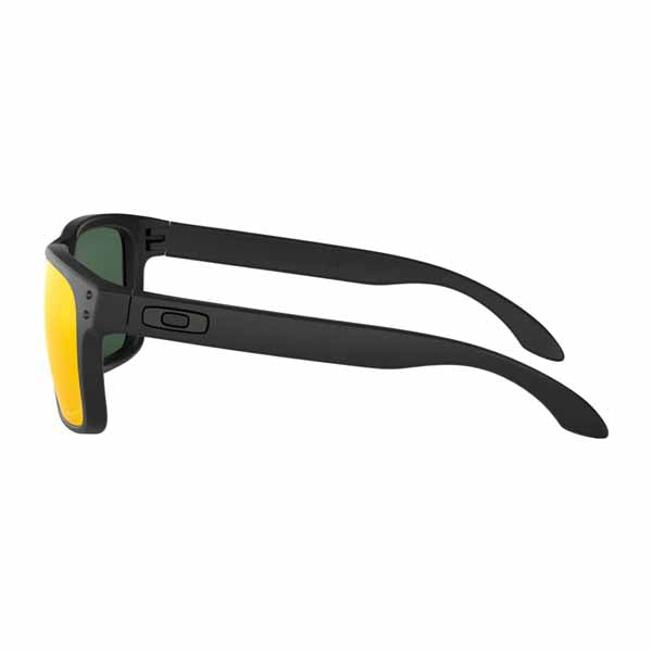 OA-OO9102-E255 - Oakley Holbrook sunglasses in Matte Black frame with PRIZM Ruby lens