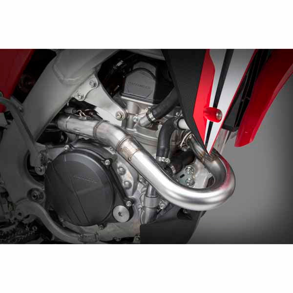 Yoshimura Signature RS-9T stainless/stainless/carbon fibre slip-on or full system for 2017-2018/2019 Honda CRF450R/RX - YM-225832R520  (slip-on for 2017-2018 - does not fit 2019) YM-225840R520 (full system for 2017-2019)