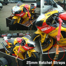 R&G 25mm Ratchet Straps