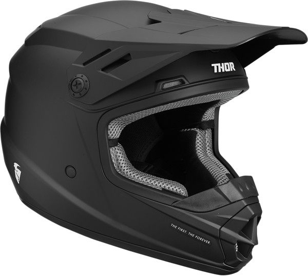 Thor Helmet S19Y Youth Sector Black Medium