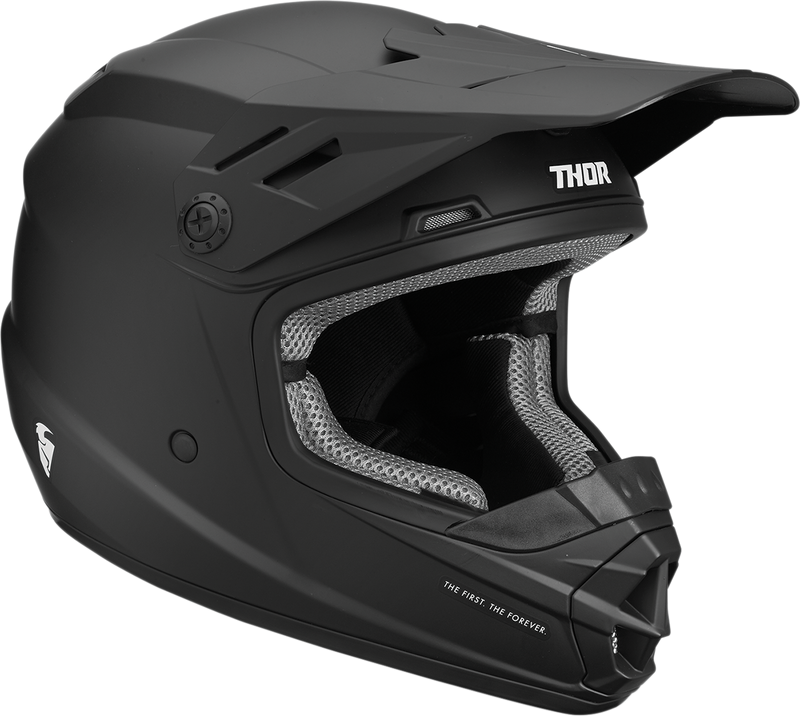 Thor Helmet S19Y Youth Sector Black Medium