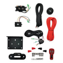 All Balls Racing 4 Bolt Winch 6000LB Synthetic Rope