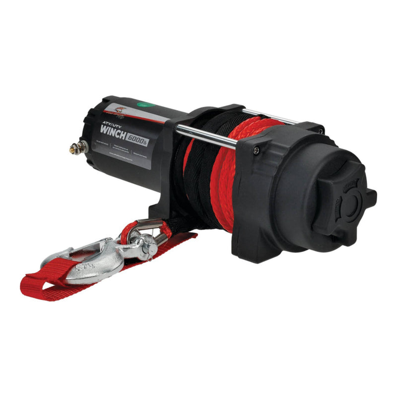 All Balls Racing 4 Bolt Winch 6000LB Synthetic Rope