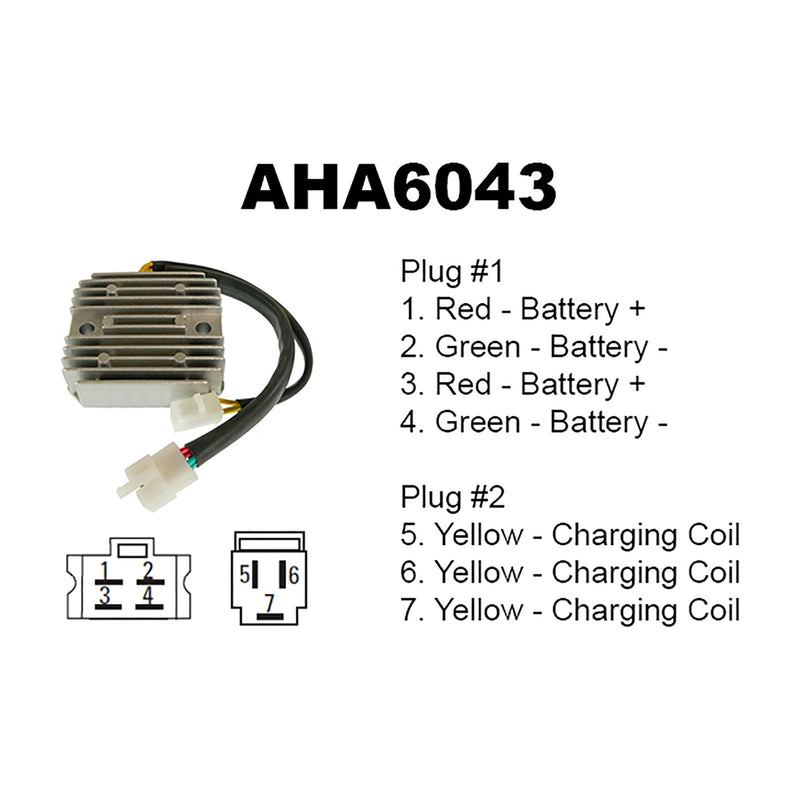 REGULATOR HON NTV600/650 88-97