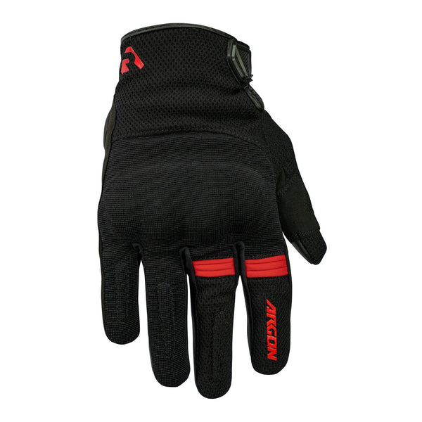 Argon Swift Glove Stealth Black Red Size Large