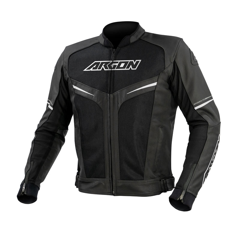 Argon Fusion Jacket Black White Size 52