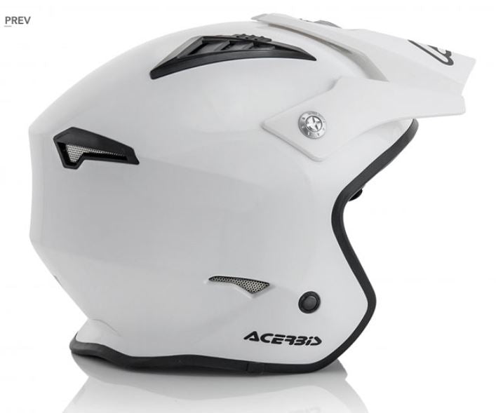 Acerbis XL Jet Aria White Helmet