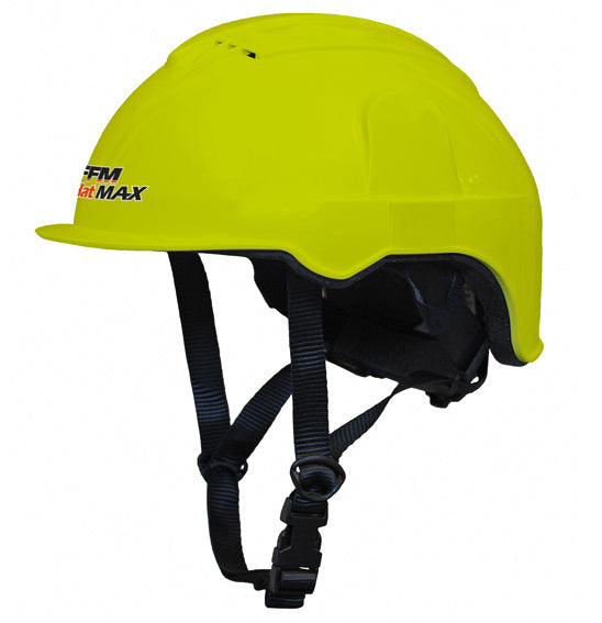 FFM AgHat MAX ATV Helmet 52-64cm Fluro Yellow