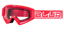 Blur B-Zero Goggles Red Adult