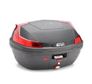 Givi Monolock Top Box 47LT Blade Black/silver B47NML