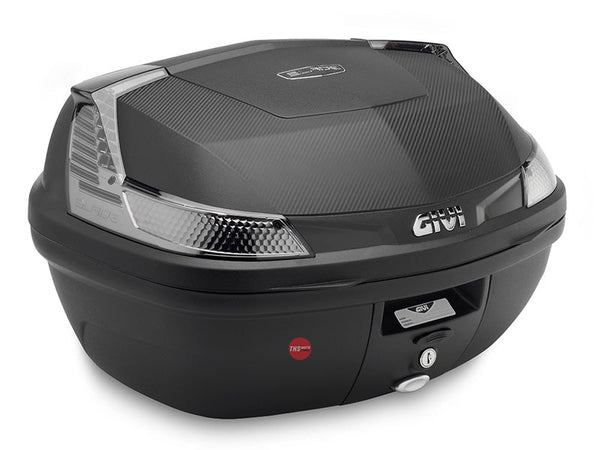 Givi Monolock Top Box 47LT Blade Black With Tech Reflectors B47NTML