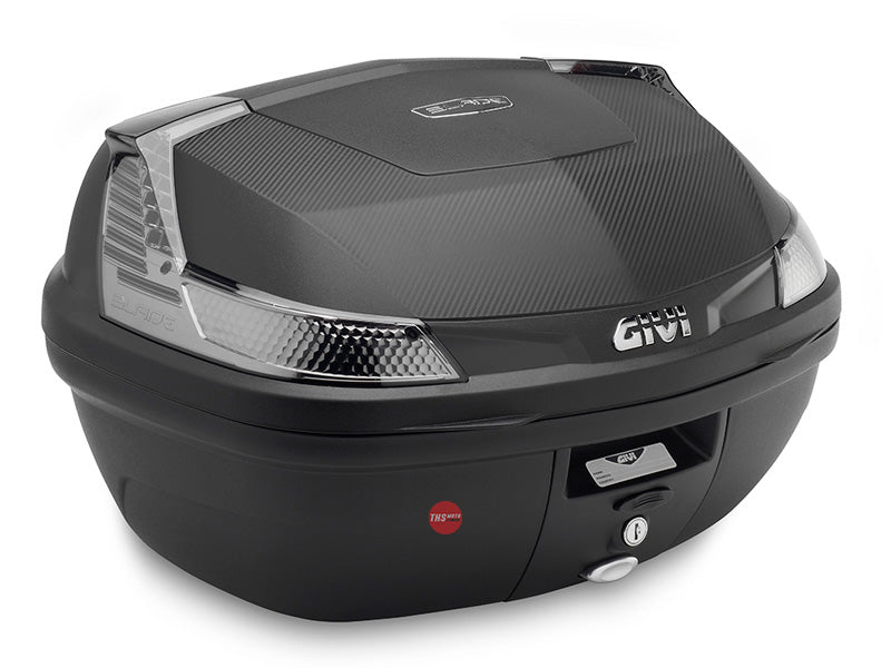 Givi Monolock Top Box 47LT Blade Black With Tech Reflectors B47NTML