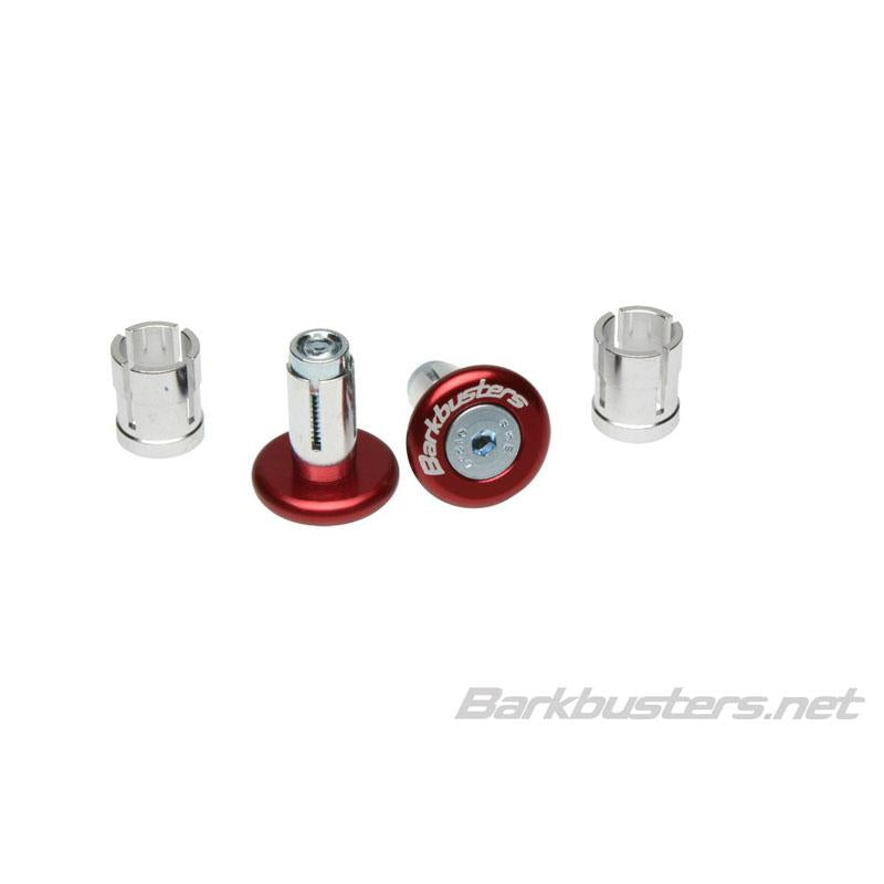 BARKBUSTERS BAR END PLUG 14mm/18mm - RED (PAIR)