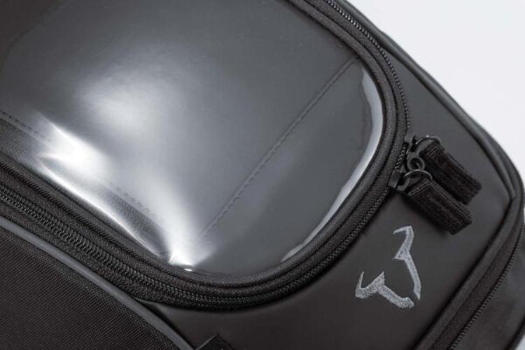 SW Motech Tank Bag Ion One 5-9L Fast Attach On/Off Ring Mapholder Size: 21X15X30CM 600D Mbd